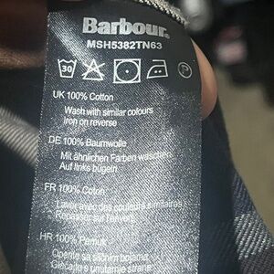 Barbour Tartan Button Down